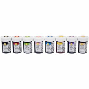 Afbeelding van Gel Kleurstoffen Set – Wilton Icing Colors – 8×28 g