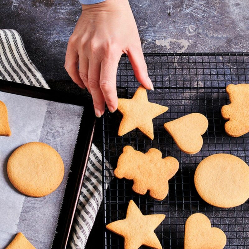 gebakken koekjes mix voor koekjes FunCakes afbeelding van gebakken koekjes van mix voor koekjes