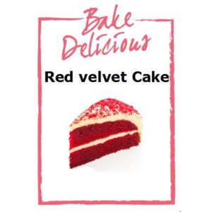 Bake Delicious red velvet cake 1 kg