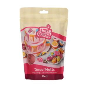 Funcakes deco melts rood