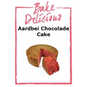 Afbeelding van Bake Delicious Mix voor Aardbei Chocolade Cake 480 g