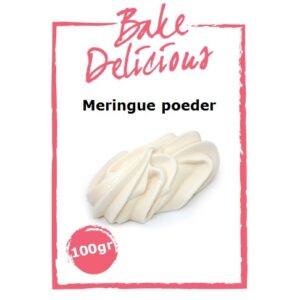 Afbeelding van Bake Delicious Meringue Poeder 100 g – bakingrediënt voor meringue en royal icing