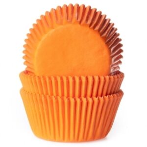 oranje mini cupcake papiertjes van het merk House of Marie
