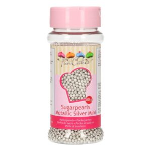 funcakes suikerparels zilver 2 mm