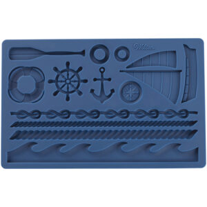 wilton fondant & gum paste mold nautical