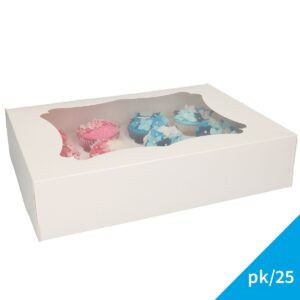 cupcakedoos 12 stuk 25 stuks