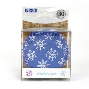 pmne baking cups foil snowflake