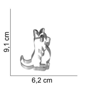 afmeting Koekjes uitsteker Kangoeroe 9 cm