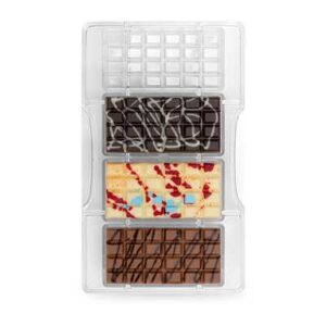 polycarbonate vorm voor chocolade reepjes