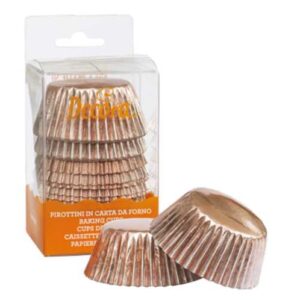 baking cup rose gold