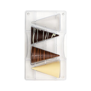 Polycarbonaat Chocolade Vorm - Kegel Large