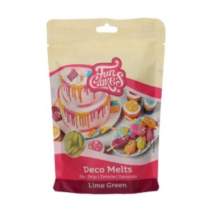 FunCakes Deco Melts -Lime Green- THT 31-01-26