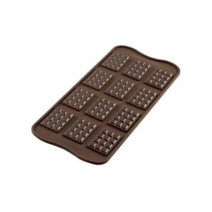 Silikomart Tablette - Mini Chocoladereep Vorm