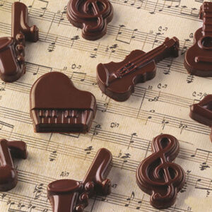 siliconen vorm muziek thema