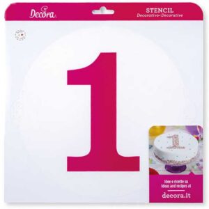 Stencil Cijfer 1