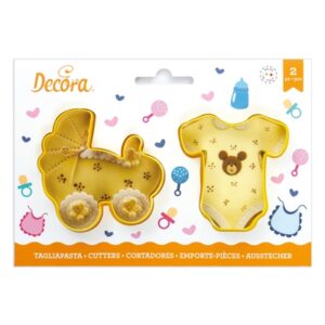Koekjes Uitsteker Set Romper & Kinderwagen
