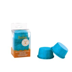 cupcake papiertjes blauw