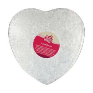 hartvormige cake drum van circa 27,5 cm