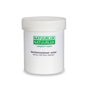 pot biologische gerstemoutmeel actief van het merk Natuurlijk Natuurlijk