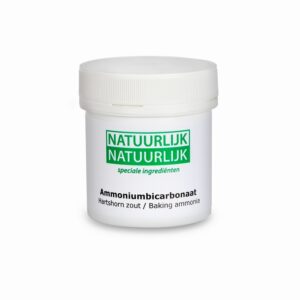 Ammoniumbicarbonaat – rijsmiddel voor koekjes en eierkoeken – 80 gram
