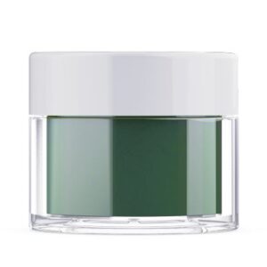 potje groen kleurpoeder van Fractal Colors kleur Olive Green