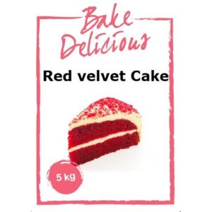 red velvet cake mix 5 kilo Bake Delicious
