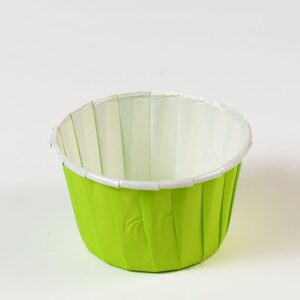 groene baking cups van het merk pastry colours