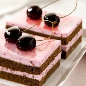 kersen bavarois voorbeeld