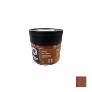 glinsterpoeder koperkleur van Pastray Colours