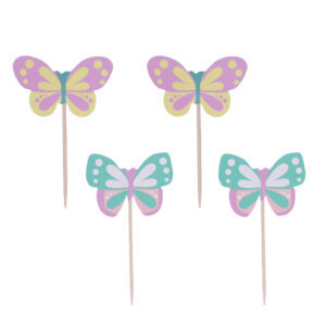 cupcake toppers vlinders