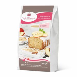 Cake Masters Apple Oatmeal Cake – Appel Havermout Cake met Tonka Glazuur – 510 g