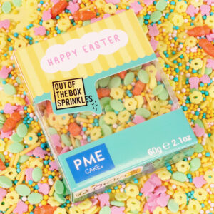 Paas sprinkles Happy Easter