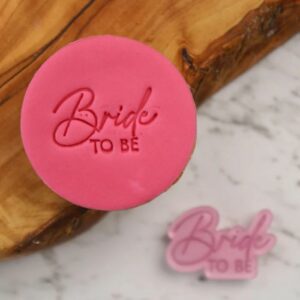 Fondant Stempel Bride to be