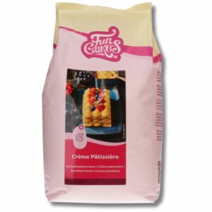 Afbeelding van FunCakes Mix voor Banketbakkersroom 4 kg grootverpakking voor bakvaste gele room.